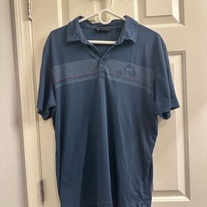 Travis Matthew Men's Blue Polo Shirt